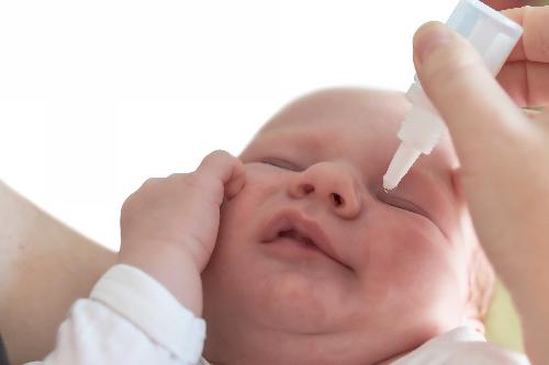 Eye drops used for babies and toddlers