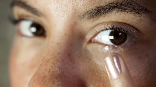 Soft contact lenses for myopia control in young adults